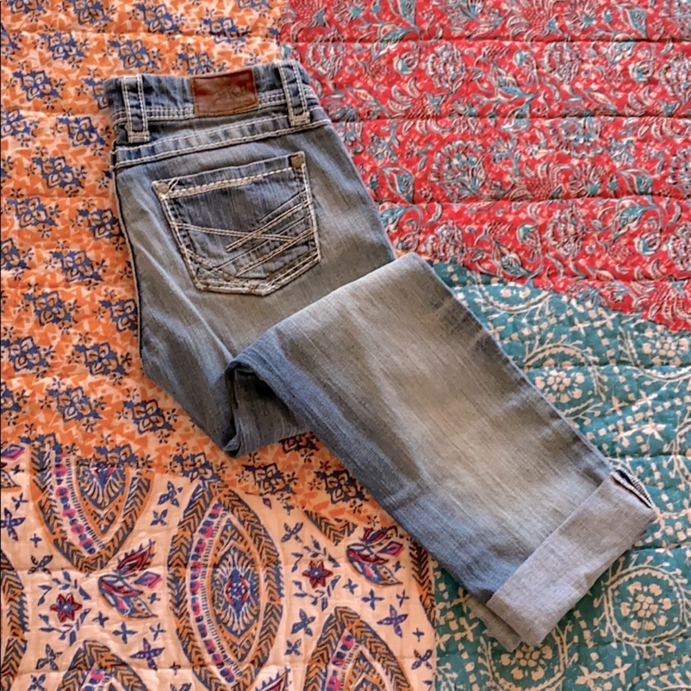BKE denim capris